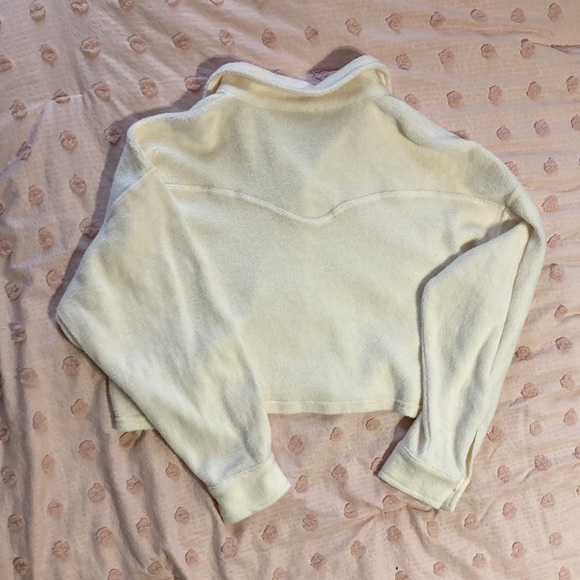 NEW wild fable fleece button up crop - Picture 7 of 7